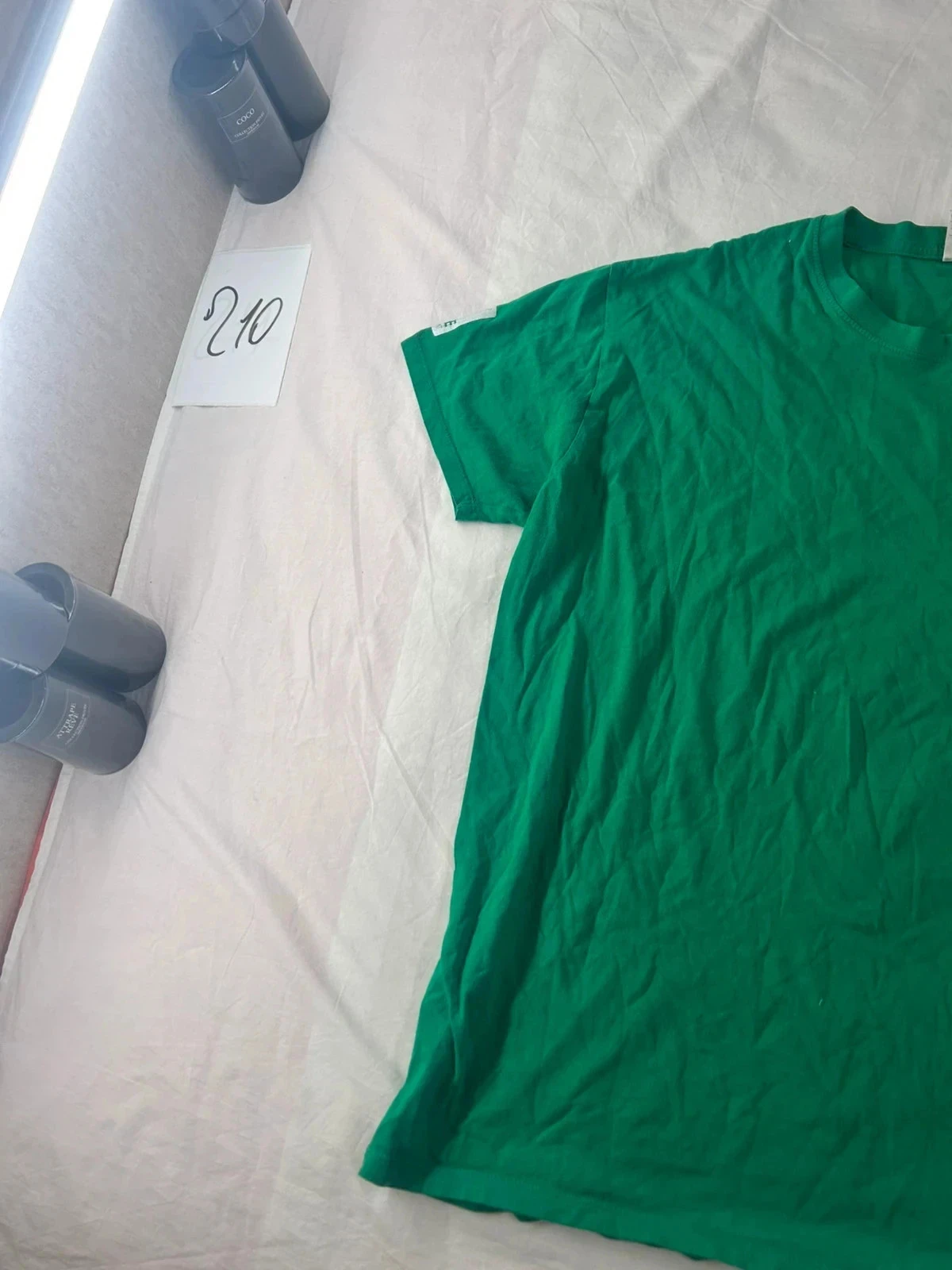 Vintage advertising green t-shirt – photo 3